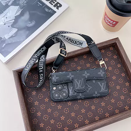 ストラップ付き LV スマホケース