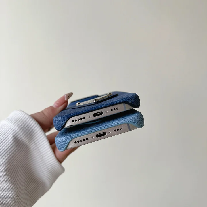  デニム風 iphone16ケース